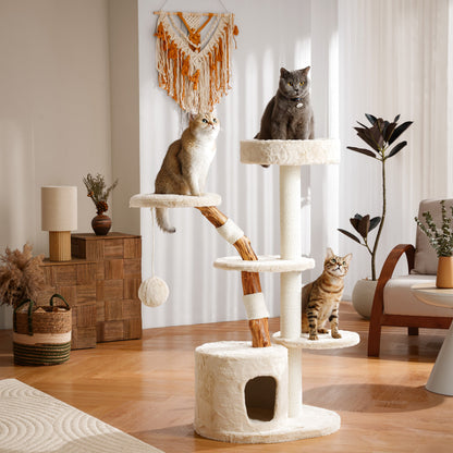 Sopapets | Snow Puff Model B Cat Tree