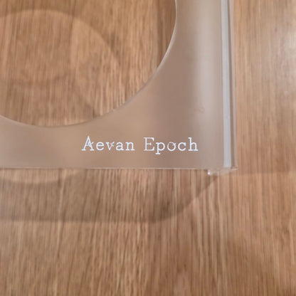 Aevan Epoch | Ceramic Pet Bowl + Frosted Acrylic Bowl Stand Bundle