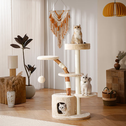 Sopapets | Snow Puff Model B Cat Tree