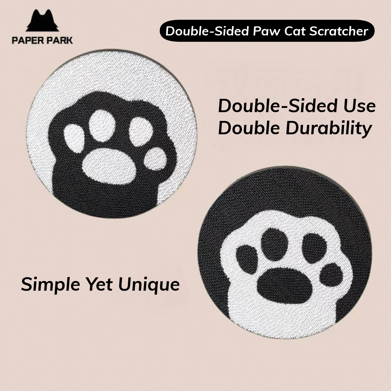 Paper Park | Double-Sided Cat Scratcher